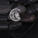 Collier de couple hibou, grande sagesse, argent vieilli, or vieilli, plaqué argent antique, plaqué or antique