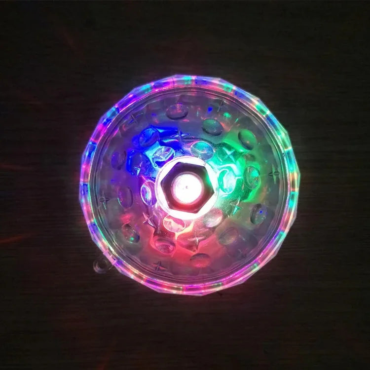 Spectacle de lumière de bain tendance, lampe lumineuse RVB LED étanche IP67 avec 7 modes de changement de couleur pour sous l'eau