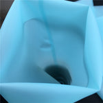4 pièces en silicone glaçage tuyauterie crème pâtissière buse DIY outils de décoration de gâteaux, sac à douille (bleu), sac à douille (blanc), sac à douille (rose), sac à douille (vert)