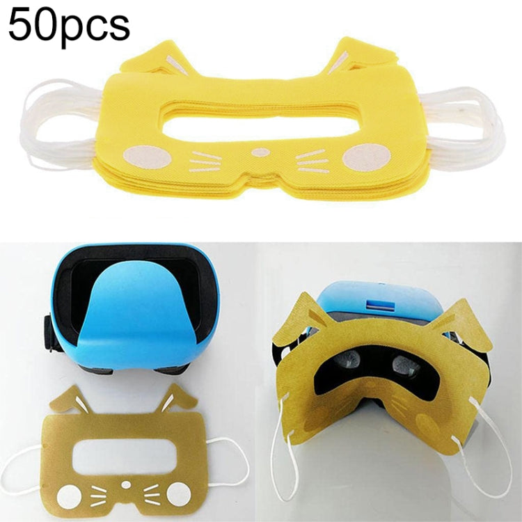 50 masques jetables en tissu pour casque HTC Vive PRO / Sony PSVR PLAYSTATION