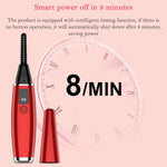 Recourbe-cils électrique Outil de beauté rechargeable, 380 mAh (rouge), 380 mAh (blanc)