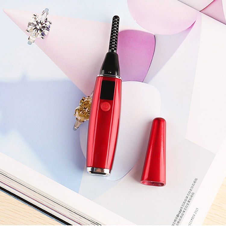 Recourbe-cils électrique Outil de beauté rechargeable, 380 mAh (rouge), 380 mAh (blanc)
