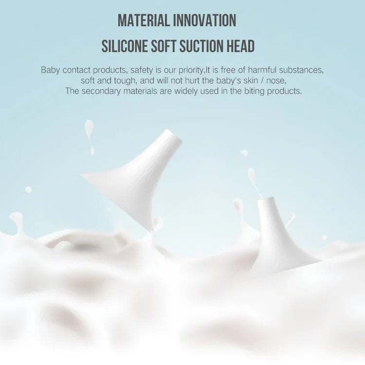 Aspirateur Nasal Musical pour Bébé, Nettoyeur Électrique de Mucus Nouveau-né