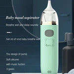 Aspirateur Nasal Musical pour Bébé, Nettoyeur Électrique de Mucus Nouveau-né