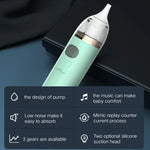 Aspirateur Nasal Musical pour Bébé, Nettoyeur Électrique de Mucus Nouveau-né