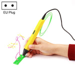 Stylo d'impression 3D éducatif pour enfants RP800A, prise US, prise EU, prise AU, prise UK