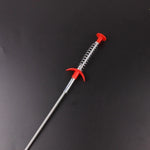 Brosse métallique à main pour évier de cuisine, crochet de dragage des égouts, 60 cm
