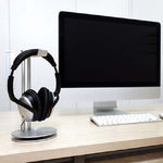 Support de casque métallique double couche