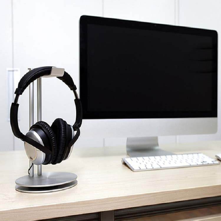 Support de casque métallique double couche