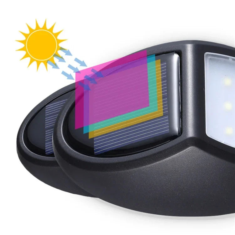 10 LED SMD 2835 Capteur de mouvement étanche IP65 à énergie solaire Lampe murale LED d'extérieur pour cour
