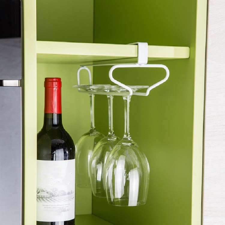 Porte-verres à vin en fer forgé, porte-gobelets suspendus créatifs, 3 pièces