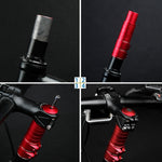 Rehausseur de guidon en alliage d'aluminium pour VTT FMFXTR, 8,5 cm noir, 8,5 cm rouge, 8,5 cm bleu, 11,4 cm noir, 11,4 cm rouge, 11,4 cm bleu, 14,4 cm noir, 14,4 cm rouge, 14,4 cm bleu, 17,5 cm noir, 17,5 cm