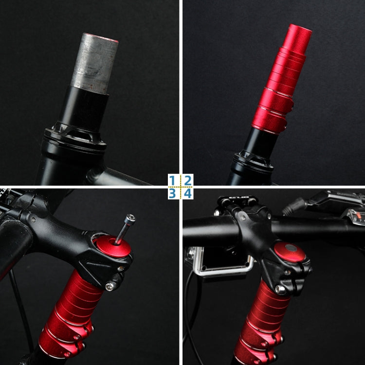 Rehausseur de guidon en alliage d'aluminium pour VTT FMFXTR, 8,5 cm noir, 8,5 cm rouge, 8,5 cm bleu, 11,4 cm noir, 11,4 cm rouge, 11,4 cm bleu, 14,4 cm noir, 14,4 cm rouge, 14,4 cm bleu, 17,5 cm noir, 17,5 cm