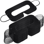 100 masques de protection hygiéniques noirs jetables pour casque VR 3D