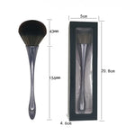Brosse de nettoyage des poussières d'ongles, Brosse pour enlever les paillettes d'ongles, Poudre de gel UV, Brosses à ongles en acrylique, Outils de manucure, Or rose, Poils couleur or rose, Rouge, Petite taille rose, Petite taille noire, Couleur dégradée
