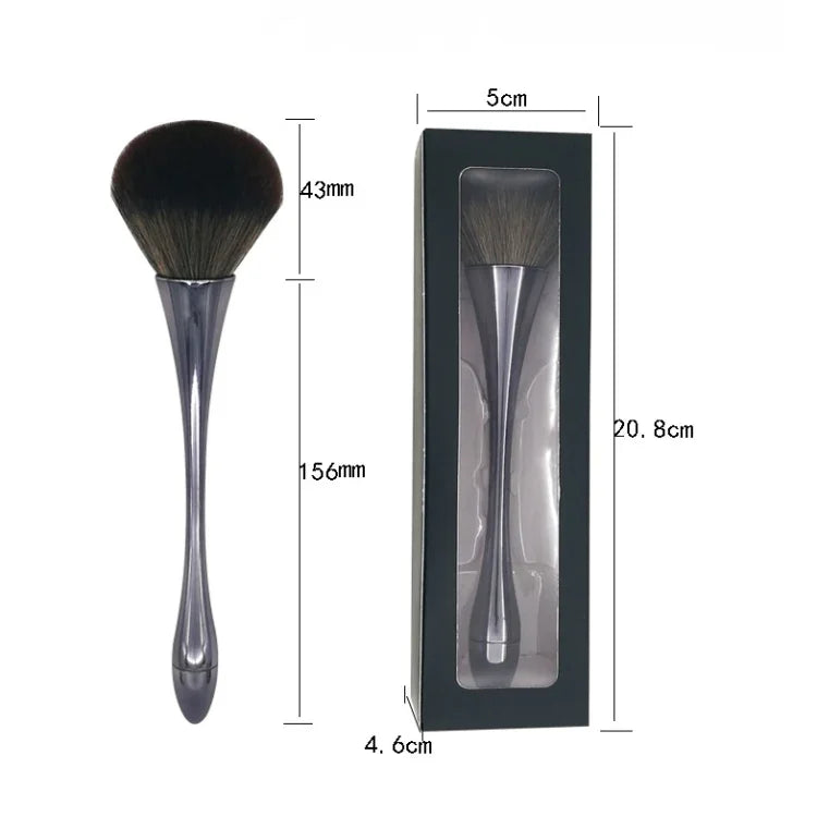 Brosse de nettoyage des poussières d'ongles, Brosse pour enlever les paillettes d'ongles, Poudre de gel UV, Brosses à ongles en acrylique, Outils de manucure, Or rose, Poils couleur or rose, Rouge, Petite taille rose, Petite taille noire, Couleur dégradée