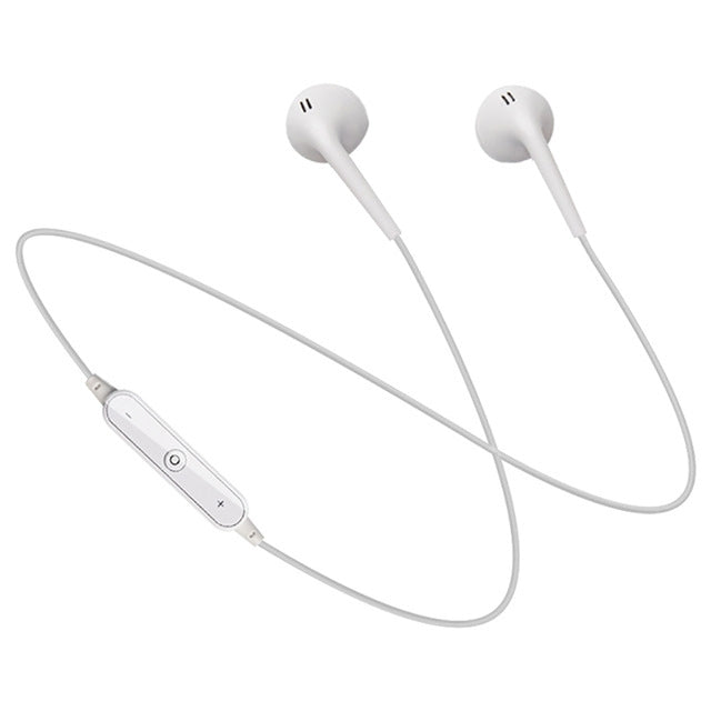 Écouteurs Bluetooth sans fil S6 Sport pour iPhone / Xiaomi / Huawei, avec micro