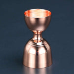 Tasse à mesurer le vin en acier inoxydable, en onces, pour mélanger, couleur or rose, noir de fusil, or tyran, lumière miroir