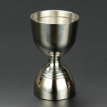Tasse à mesurer le vin en acier inoxydable, en onces, pour mélanger, couleur or rose, noir de fusil, or tyran, lumière miroir