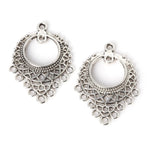 6 breloques pendentifs en métal en alliage de zinc, argent antique, à fabriquer soi-même