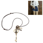 Pendentifs Clés Grande Couronne Rétro Tendance