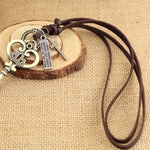 Pendentifs Clés Grande Couronne Rétro Tendance