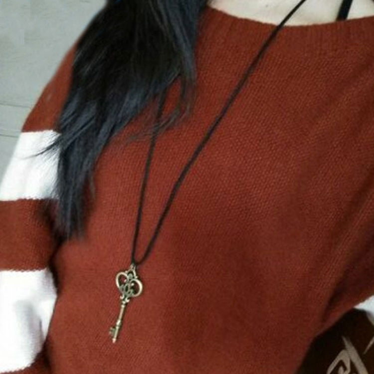 Pendentifs Clés Grande Couronne Rétro Tendance