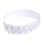 Outil de mesure de bracelet de style ceinture, outil de mesure de bracelet standard, jauge de fabrication de bijoux, outil de mesure de bijoux à main