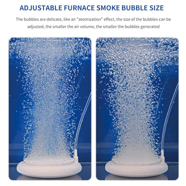 Pierre à Bulles Nano Air Disque Pompe à Oxygène pour Aquarium, 45mm, 50mm, 100mm, 150mm, 200mm