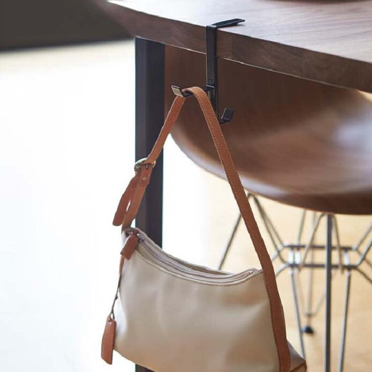 Support pour casque d'écoute, Crochet de bureau pour casque, Cintre de sac en métal, Noir, Blanc