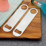 Lot de 2 ouvre-bouteilles en acier inoxydable créatifs, ouvre-bouteilles polyvalent pour bière et soda, ouvre-couvercles de soda