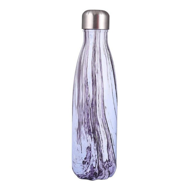 Bouteille isotherme, Bouteille d'eau chaude portable en acier inoxydable, 500 ml