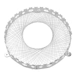 2 cercles à gaz en acier inoxydable pour cuisinière à gaz, coupe-vent ignifuges, économiseurs d'énergie pour la cuisine, cercles à gaz en acier