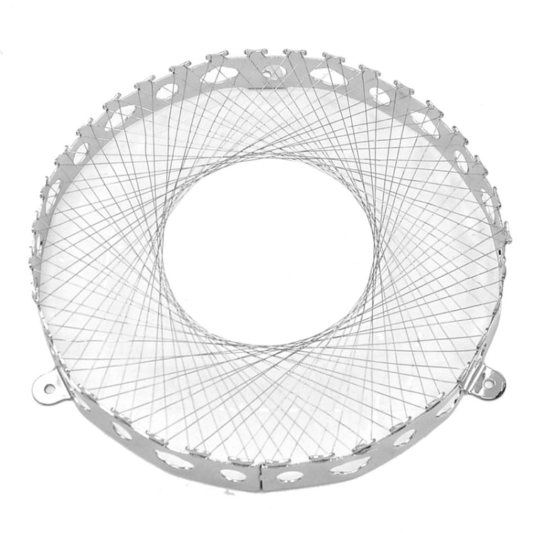 2 cercles à gaz en acier inoxydable pour cuisinière à gaz, coupe-vent ignifuges, économiseurs d'énergie pour la cuisine, cercles à gaz en acier