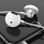 Écouteurs stéréo à basses PTM D31 avec micro, oreillettes mains libres pour sport et jeu, compatibles téléphones portables Samsung Xiaomi