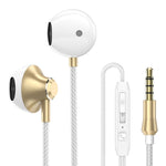 Écouteurs stéréo à basses PTM D31 avec micro, oreillettes mains libres pour sport et jeu, compatibles téléphones portables Samsung Xiaomi
