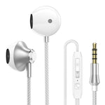 Écouteurs stéréo à basses PTM D31 avec micro, oreillettes mains libres pour sport et jeu, compatibles téléphones portables Samsung Xiaomi
