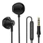 Écouteurs stéréo à basses PTM D31 avec micro, oreillettes mains libres pour sport et jeu, compatibles téléphones portables Samsung Xiaomi