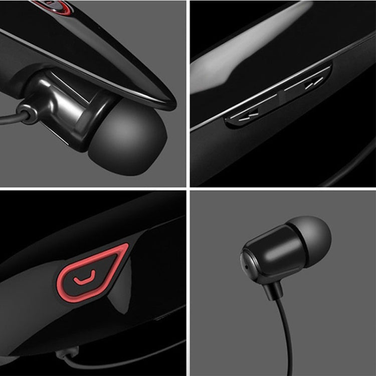 Écouteurs Stéréo Bluetooth Sans Fil Sport Mains Libres avec Grande Autonomie de Batterie et Micro