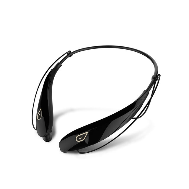 Écouteurs Stéréo Bluetooth Sans Fil Sport Mains Libres avec Grande Autonomie de Batterie et Micro