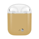 Casque Bluetooth sans fil binaural I7s Écouteurs TWS avec boîtier de charge plaqué