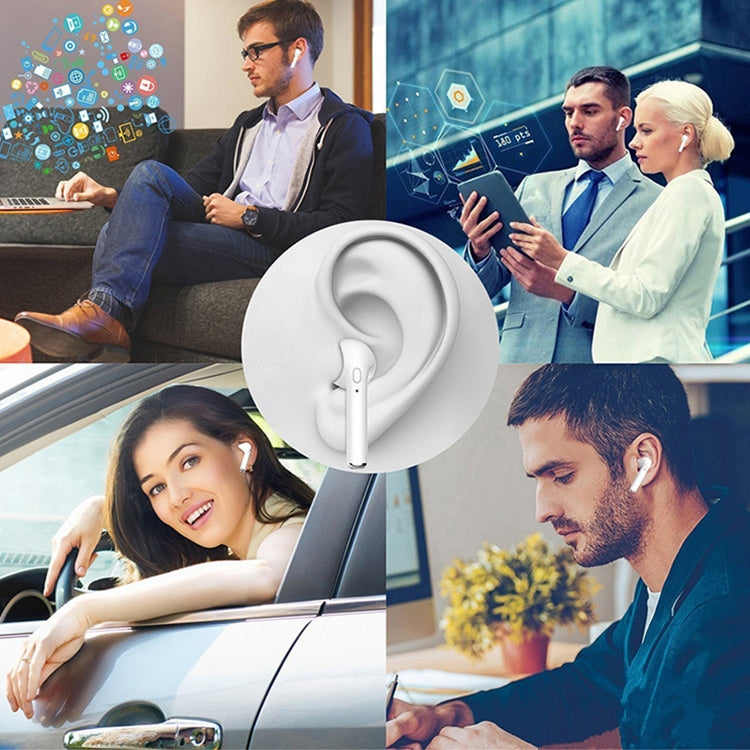Casque Bluetooth sans fil binaural I7s Écouteurs TWS avec boîtier de charge plaqué