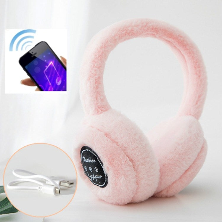 Cache-oreilles Bluetooth d'hiver en peluche coupe-vent pour hommes et femmes
