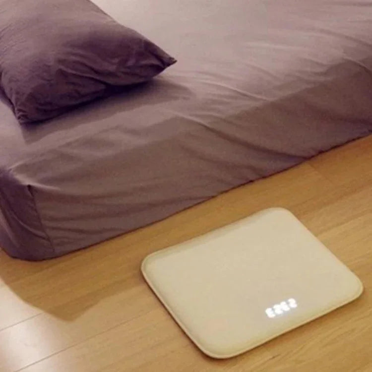 Tapis réveil électronique numérique à capteur de pression, tapis de chambre antidérapant résistant à l'usure, réveil intelligent, sensible à la pression
