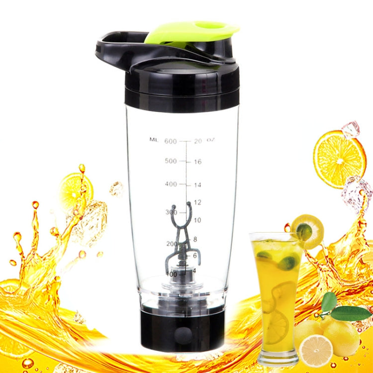 Bouteille Mixeur 600ML, Bouteille d'eau électrique portable pour protéines, Tasse créative automatique pour café et lait
