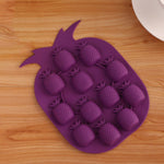 Moule à glaçons créatif en silicone en forme d'ananas, lot de 5, livraison de couleur aléatoire, machine à glaçons ananas