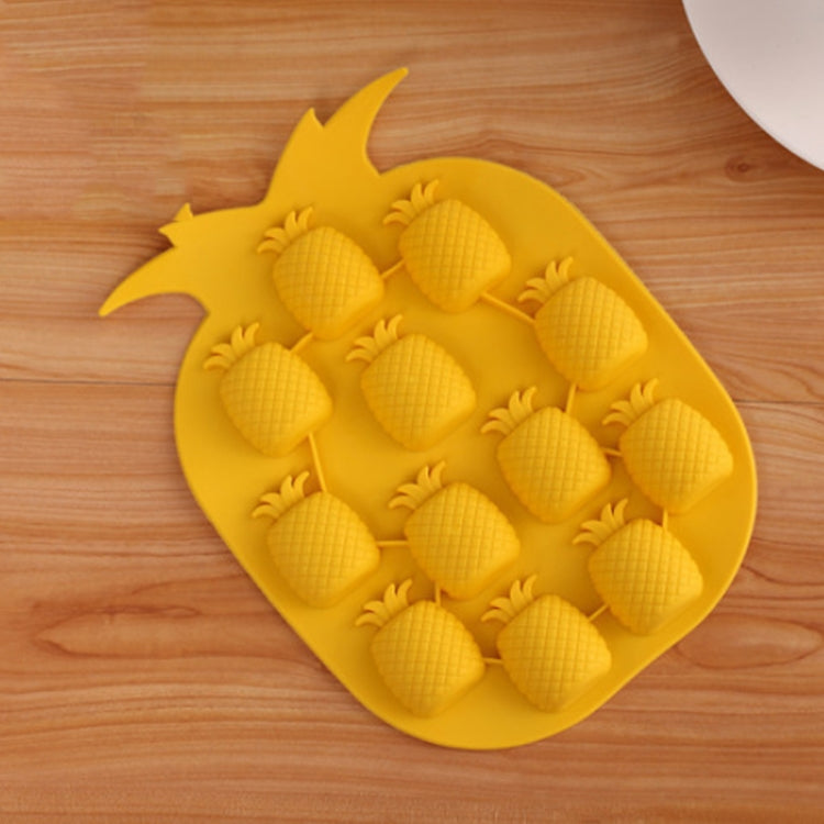 Moule à glaçons créatif en silicone en forme d'ananas, lot de 5, livraison de couleur aléatoire, machine à glaçons ananas