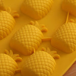 Moule à glaçons créatif en silicone en forme d'ananas, lot de 5, livraison de couleur aléatoire, machine à glaçons ananas