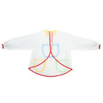 Tablier de dessin transparent, imperméable et anti-salissure pour enfants, tablier transparent
