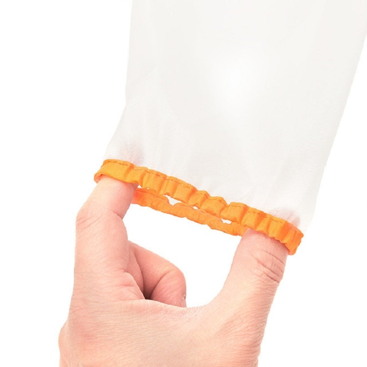 Tablier de dessin transparent, imperméable et anti-salissure pour enfants, tablier transparent